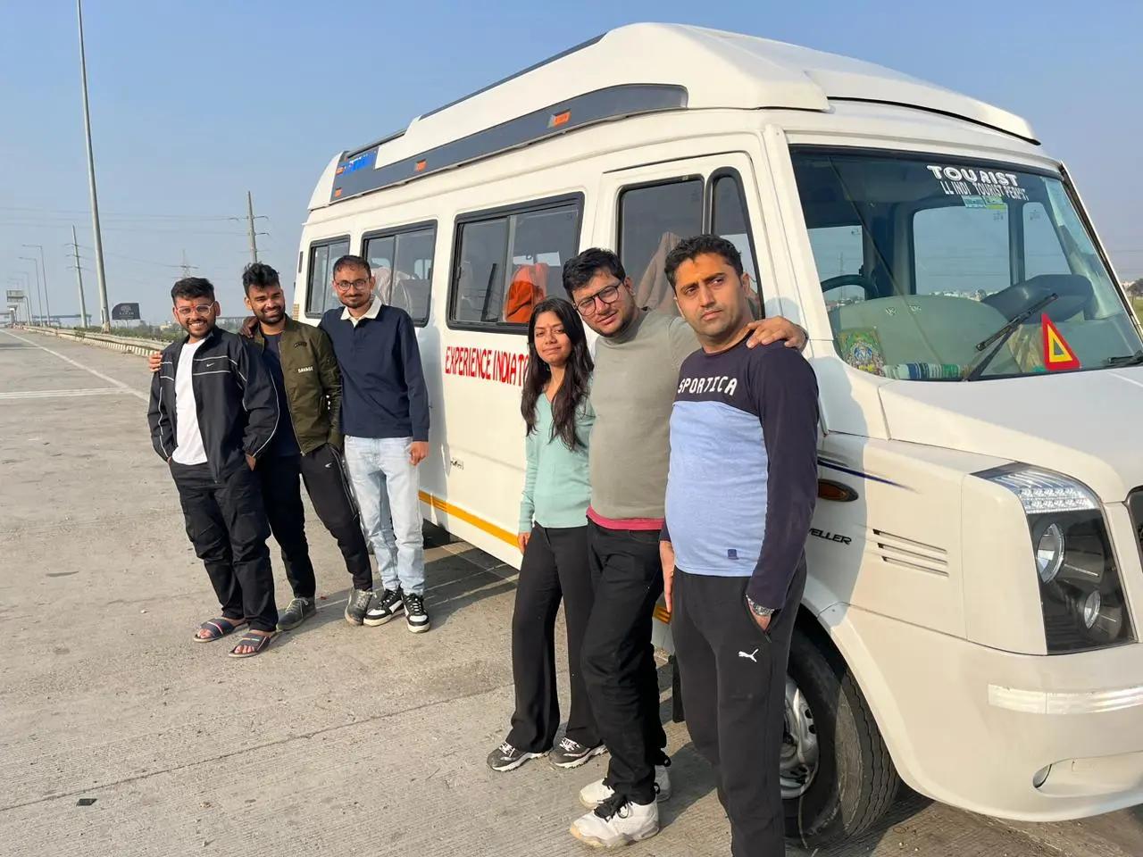 Tempo Traveller on Rent in Delhi